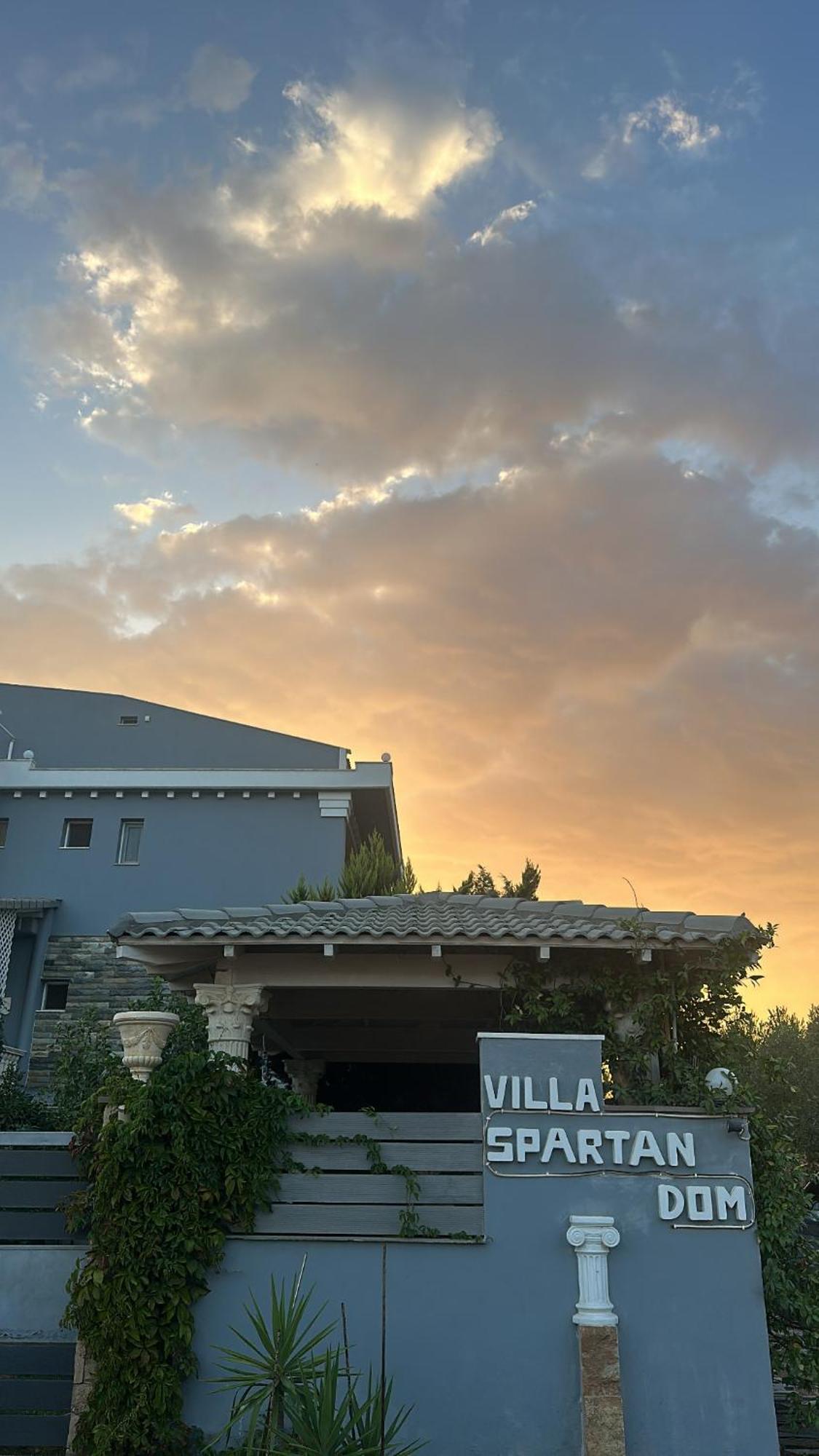Villa Spartandom Gerakini Luaran gambar
